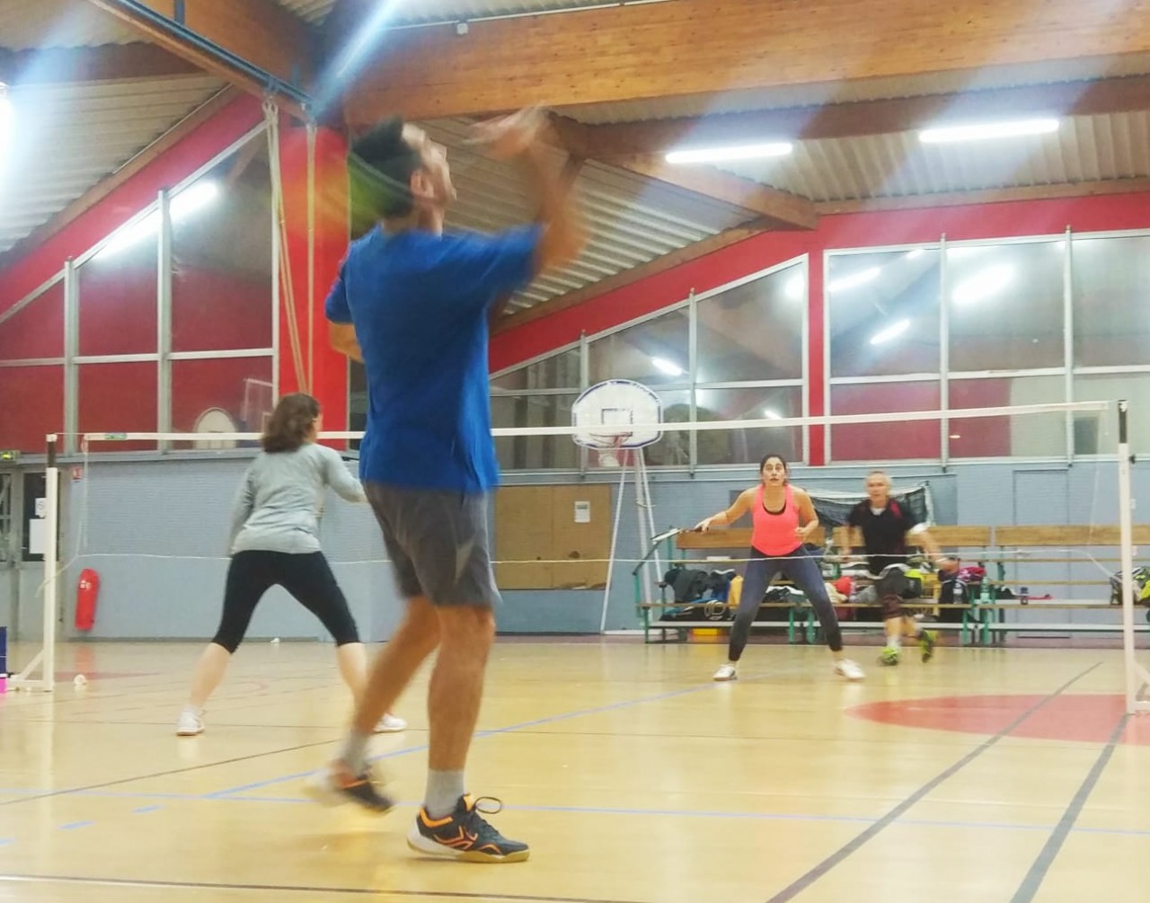 Club Badminton de Peypin contre Bouc-bel-air