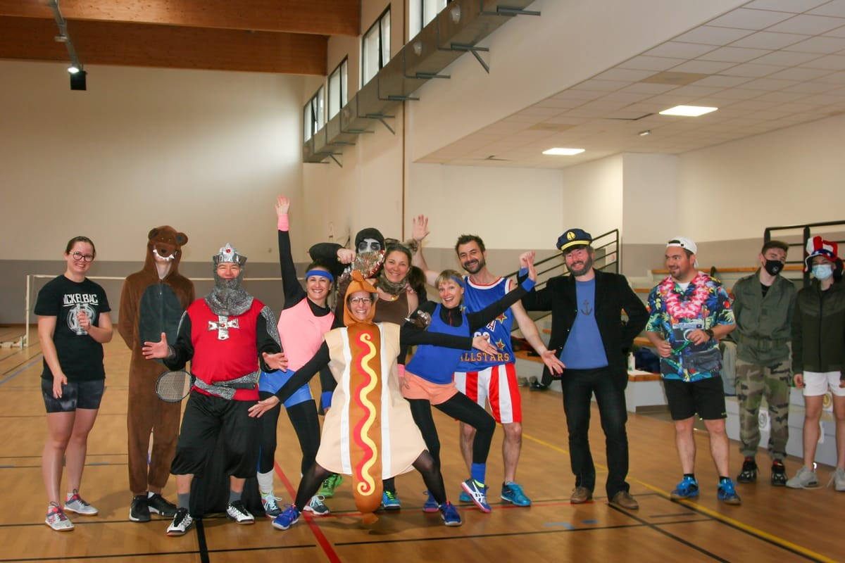 Fête de carnaval au badminton club de Peypin